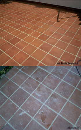 Reinigung und Behandlung von Böden